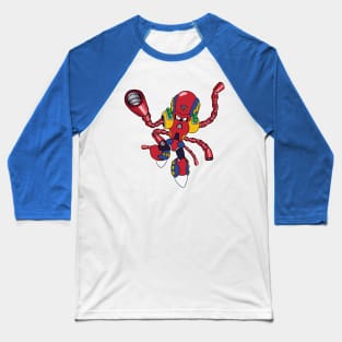 LAUNCH OCTOPUS Baseball T-Shirt